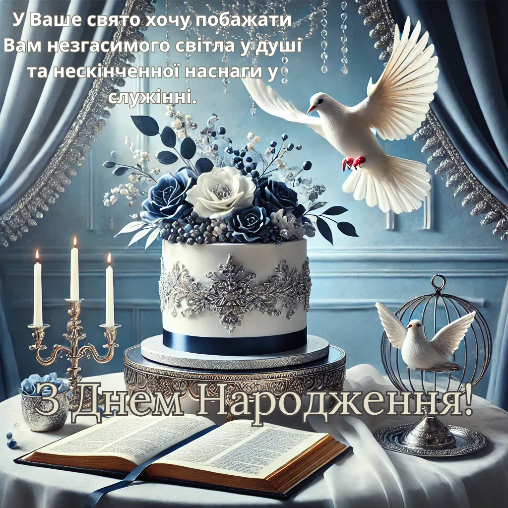 гарне привітання для священика у віршах - листівка 19