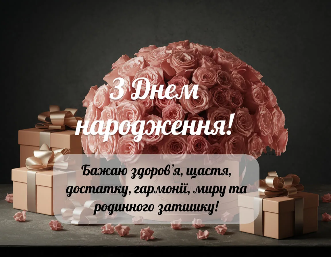 картинки з днем народження жінці none років - листівка 11
