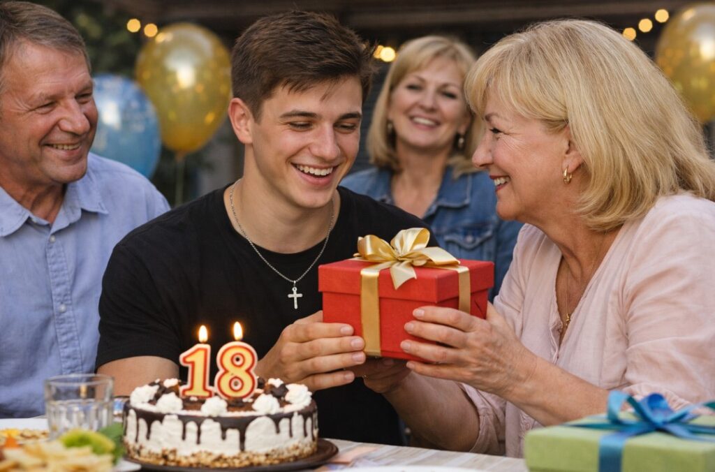 привітання з 18-річчям хлопцю - листівка 22