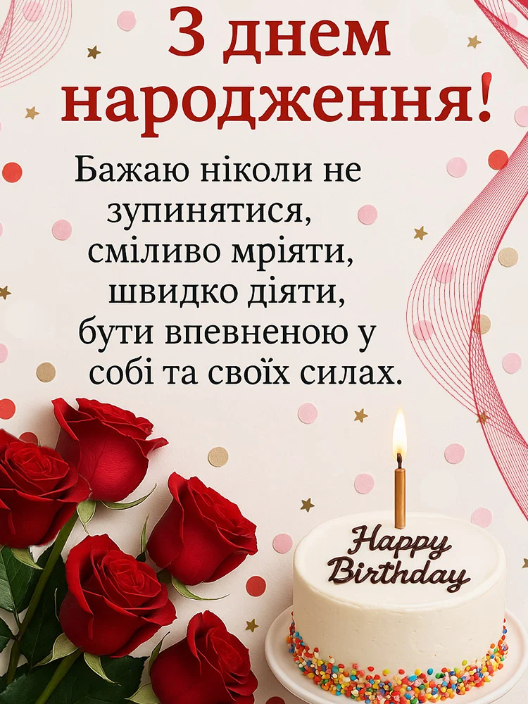 з днем народження букети картинки - листівка 5