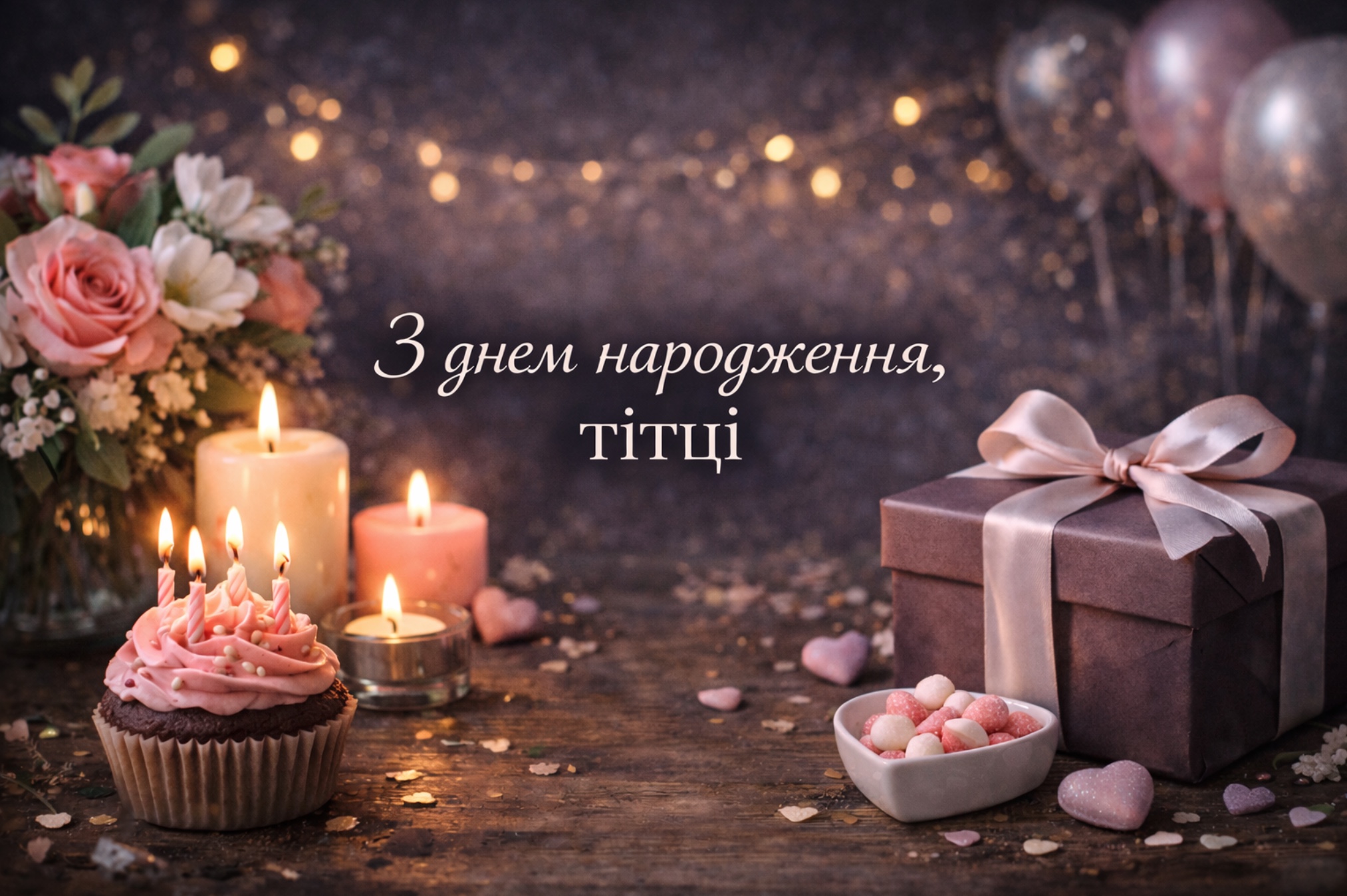 з днем народження тітці - листівка 12