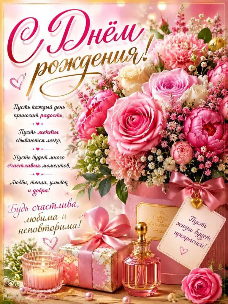 з днем народження від картинки - листівка 4